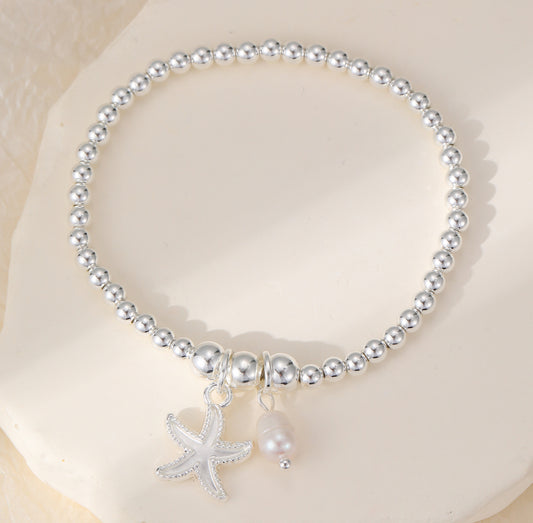 Starfish Bracelet with Charm