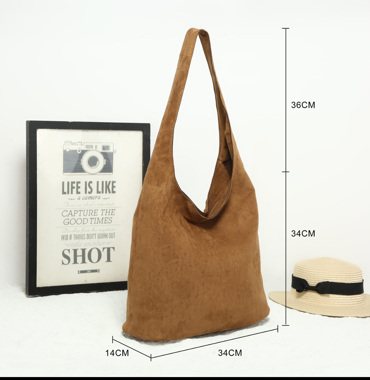 Vegan Suede Bag