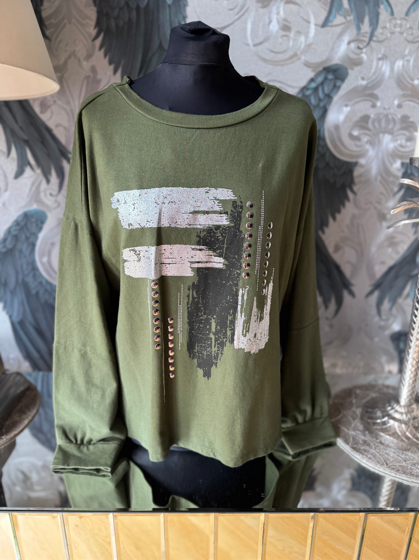 Abstract Pattern Sweatshirt