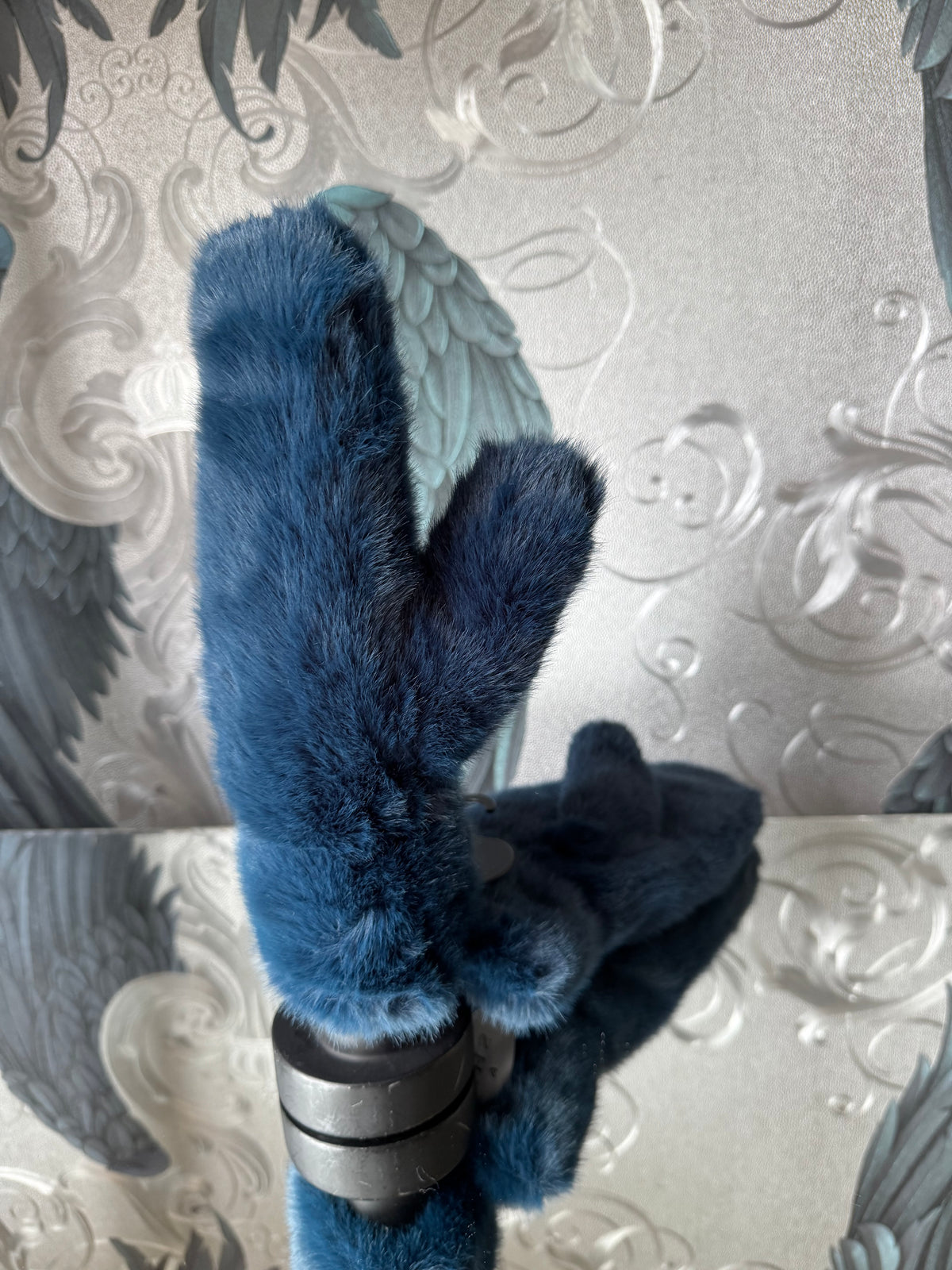 Faux Fur Mittens