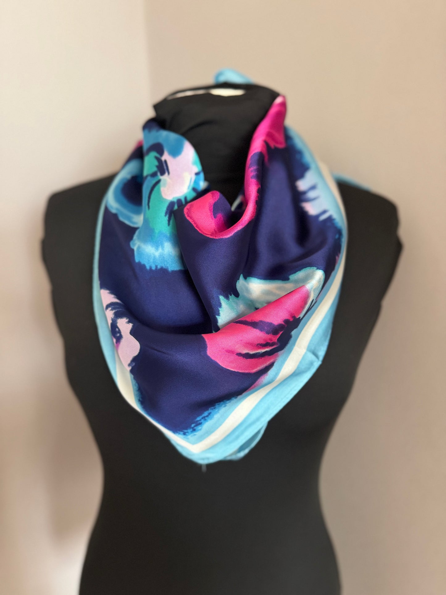 70cm x 70cm Square Silky Scarf