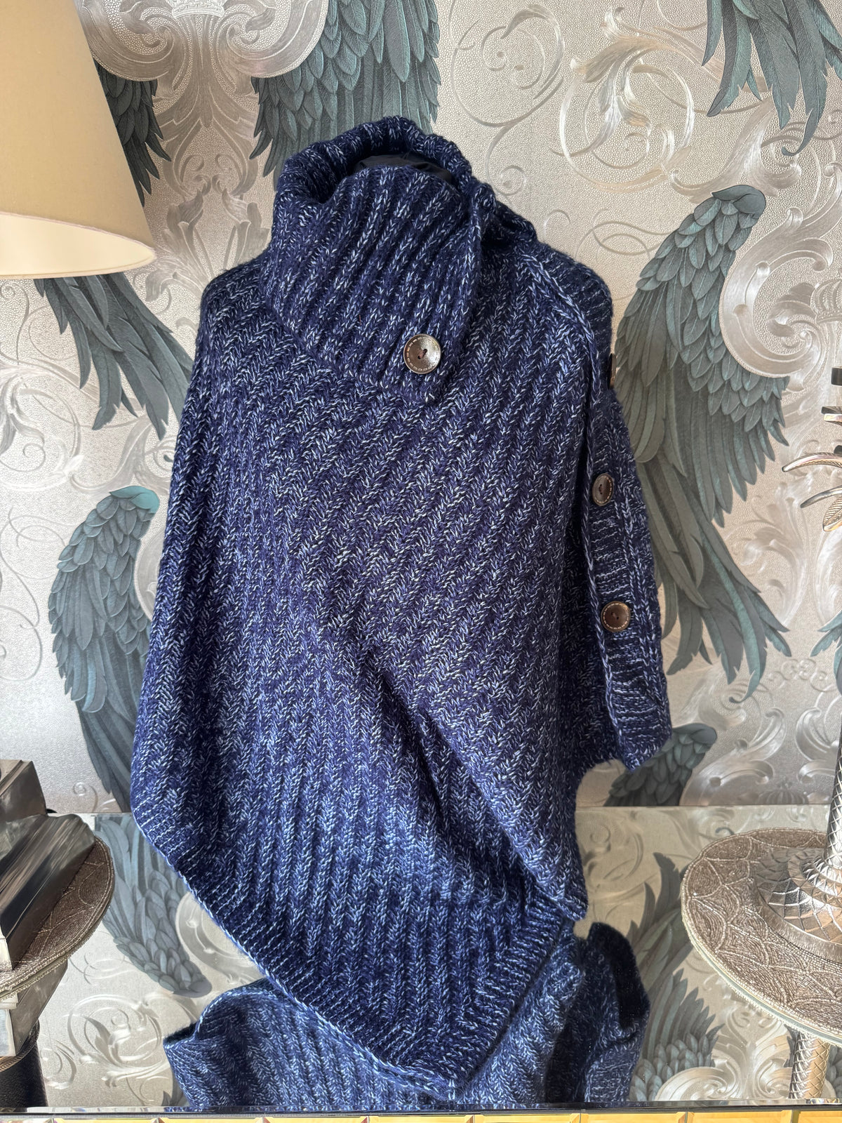 Chunky Knit Poncho