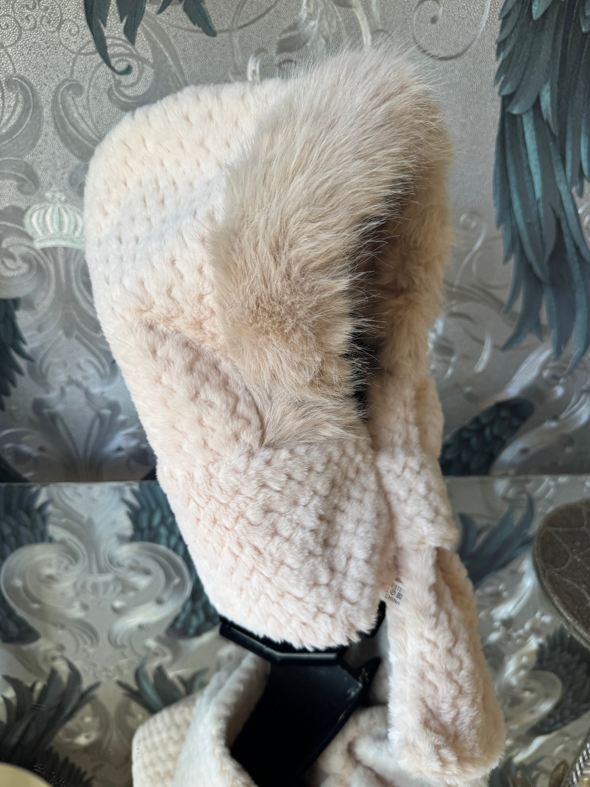 Faux Fur Hooded Collar