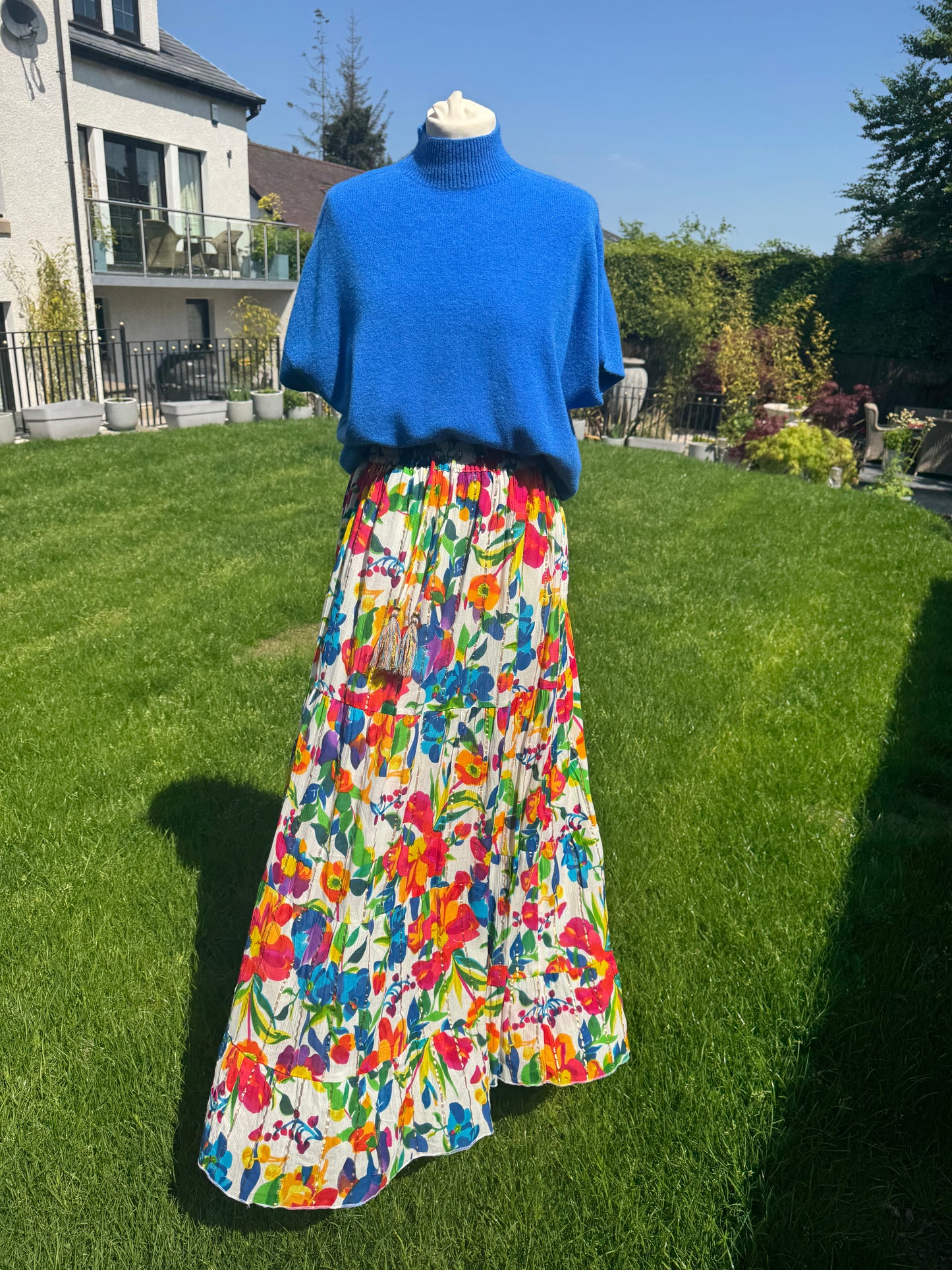 Floral Maxi Skirt