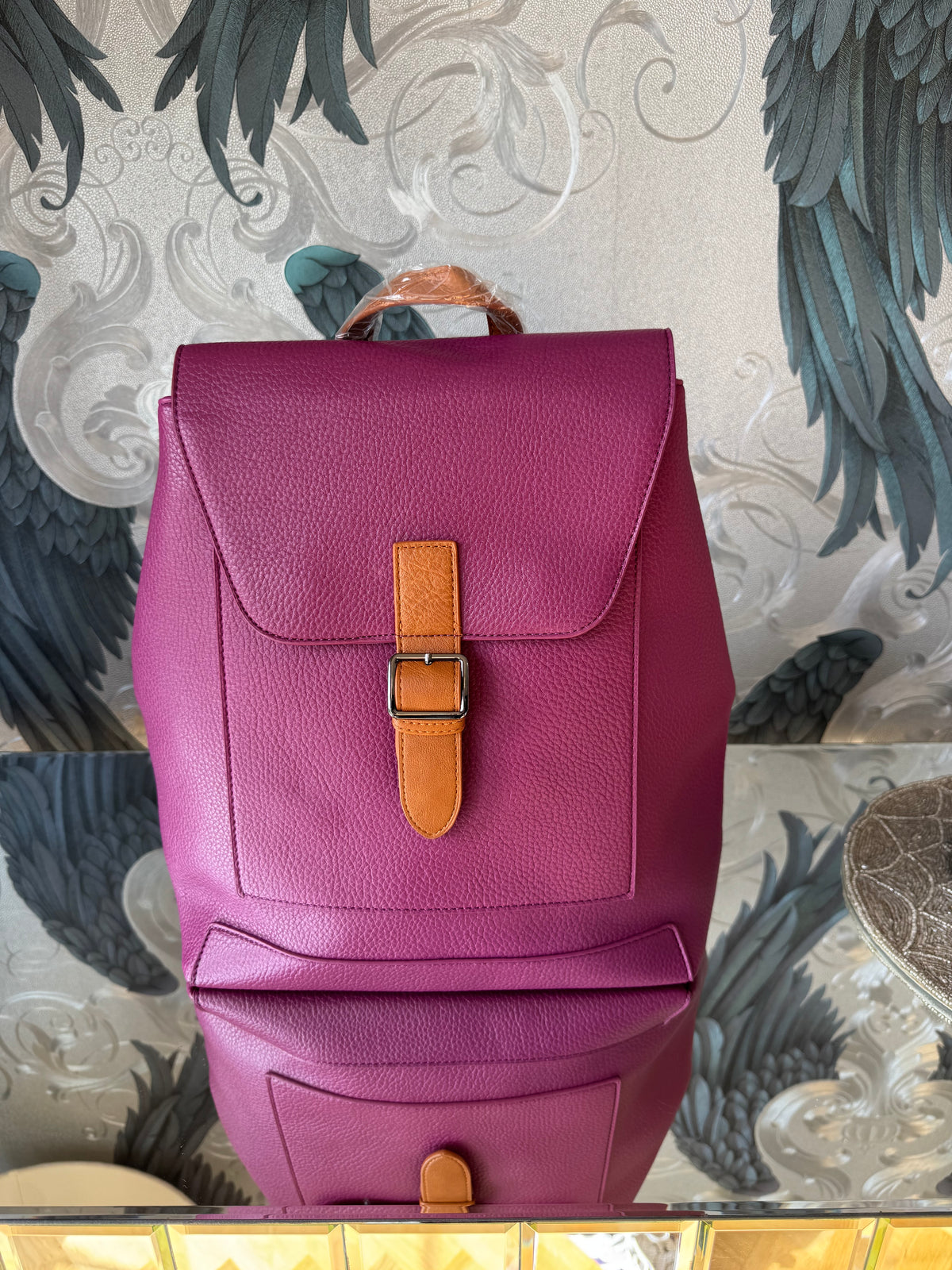 Buckle Detailed Backpack