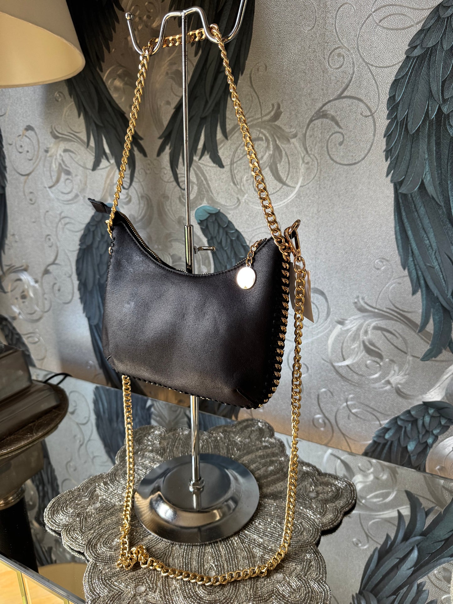 Small Gold Chain Bag