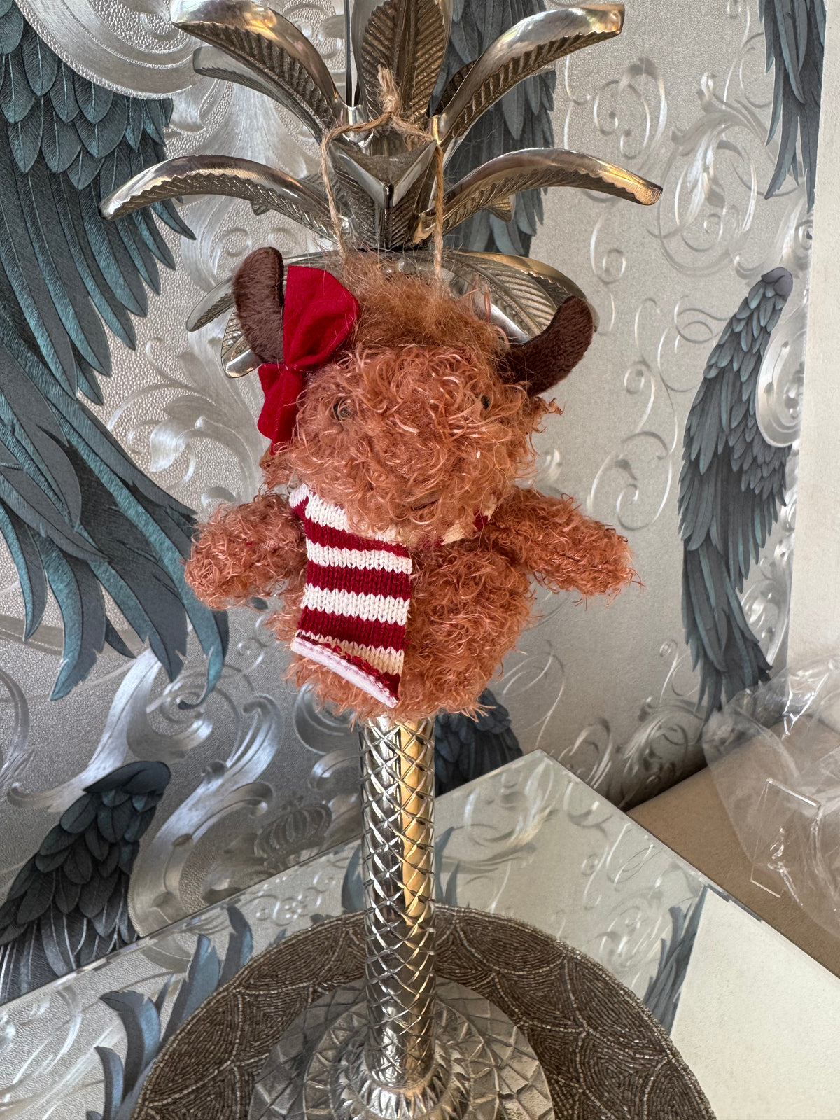 Mr and Mrs Highland Coo Decoration