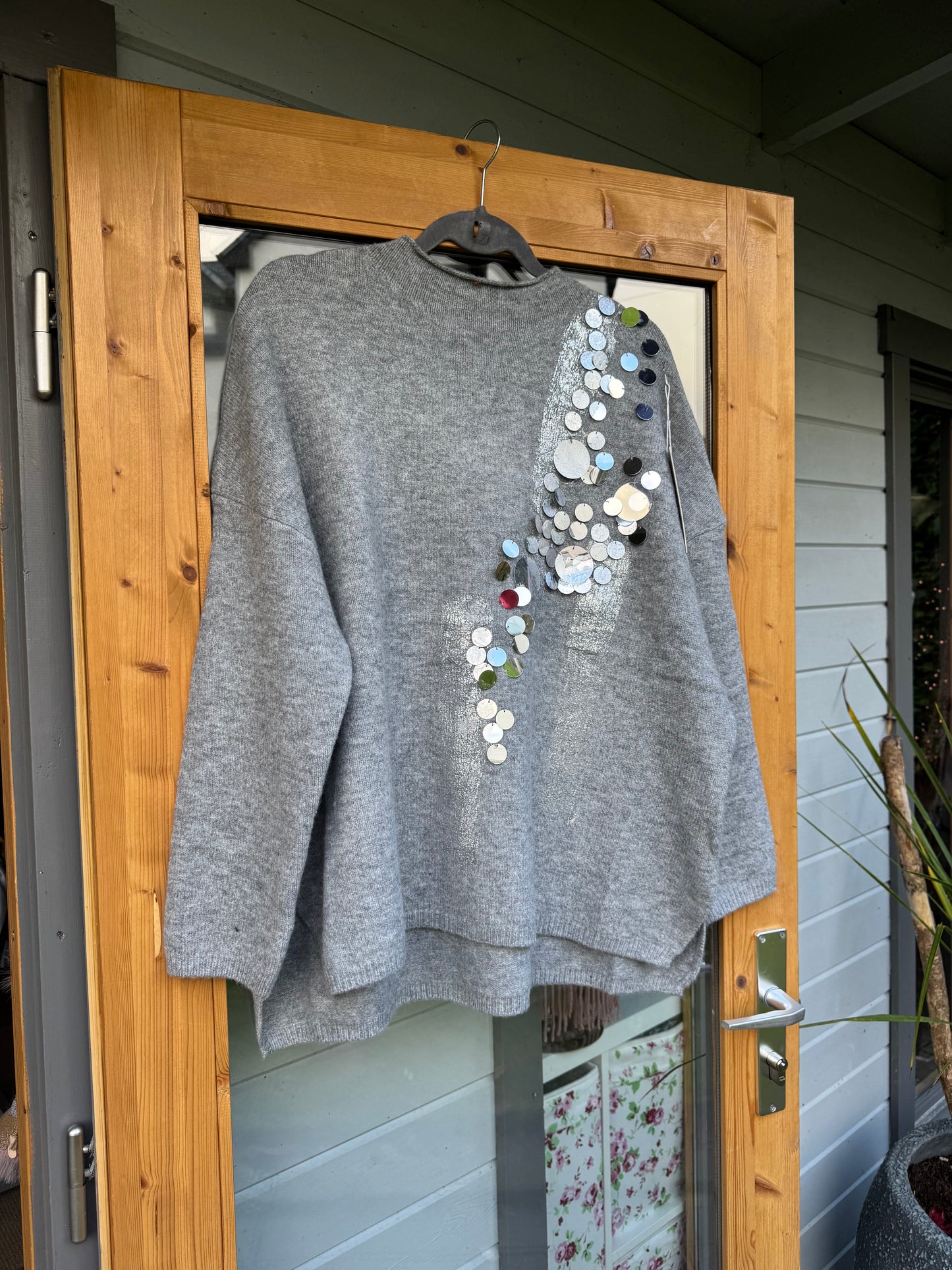 Sequin Disc Jumper