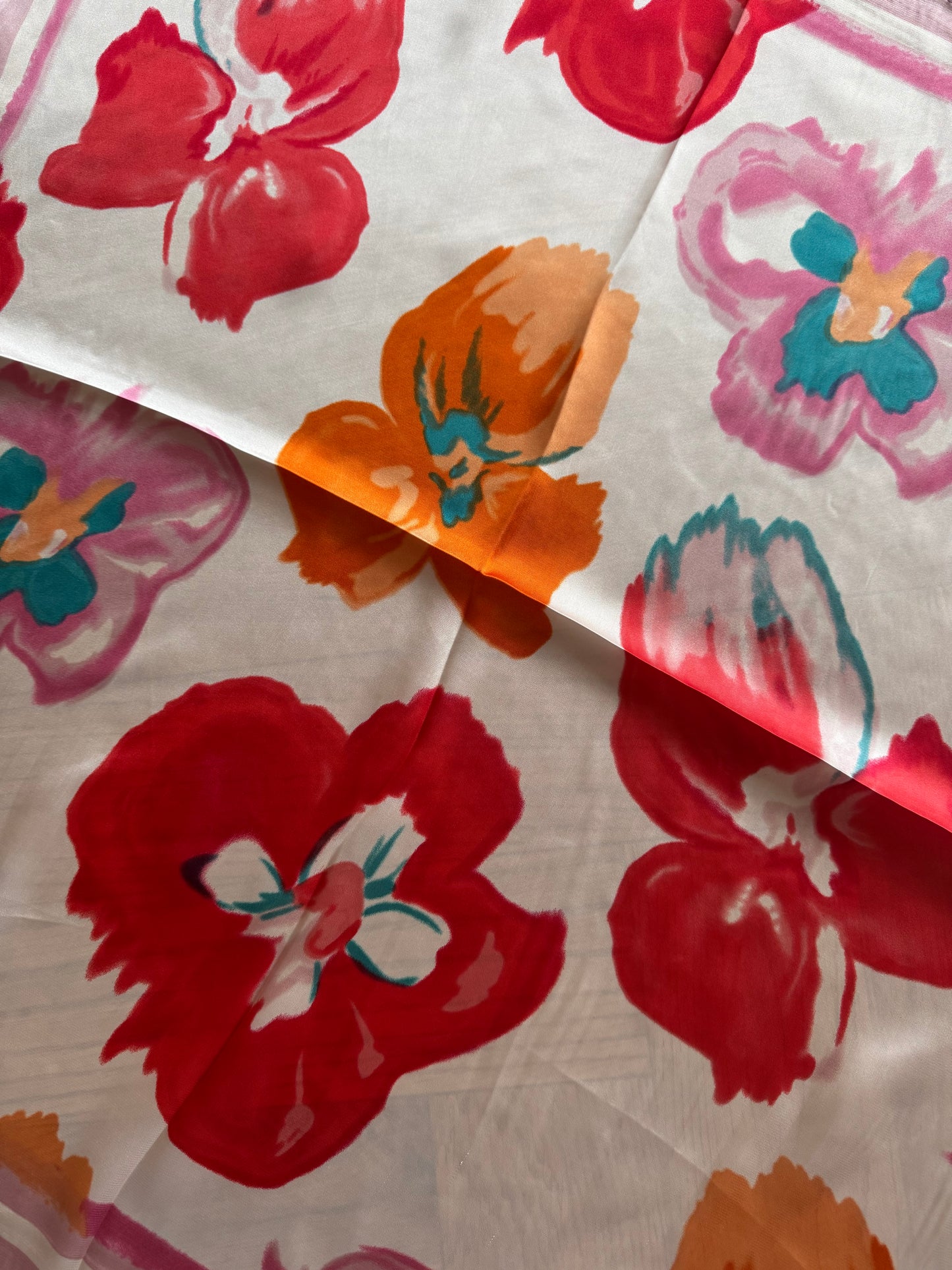 70cm x 70cm Square Silky Scarf