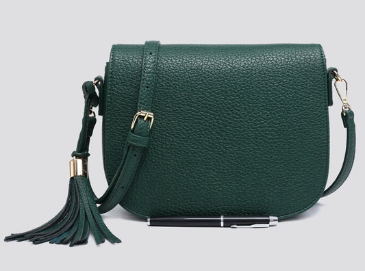 Green Saddle Bag
