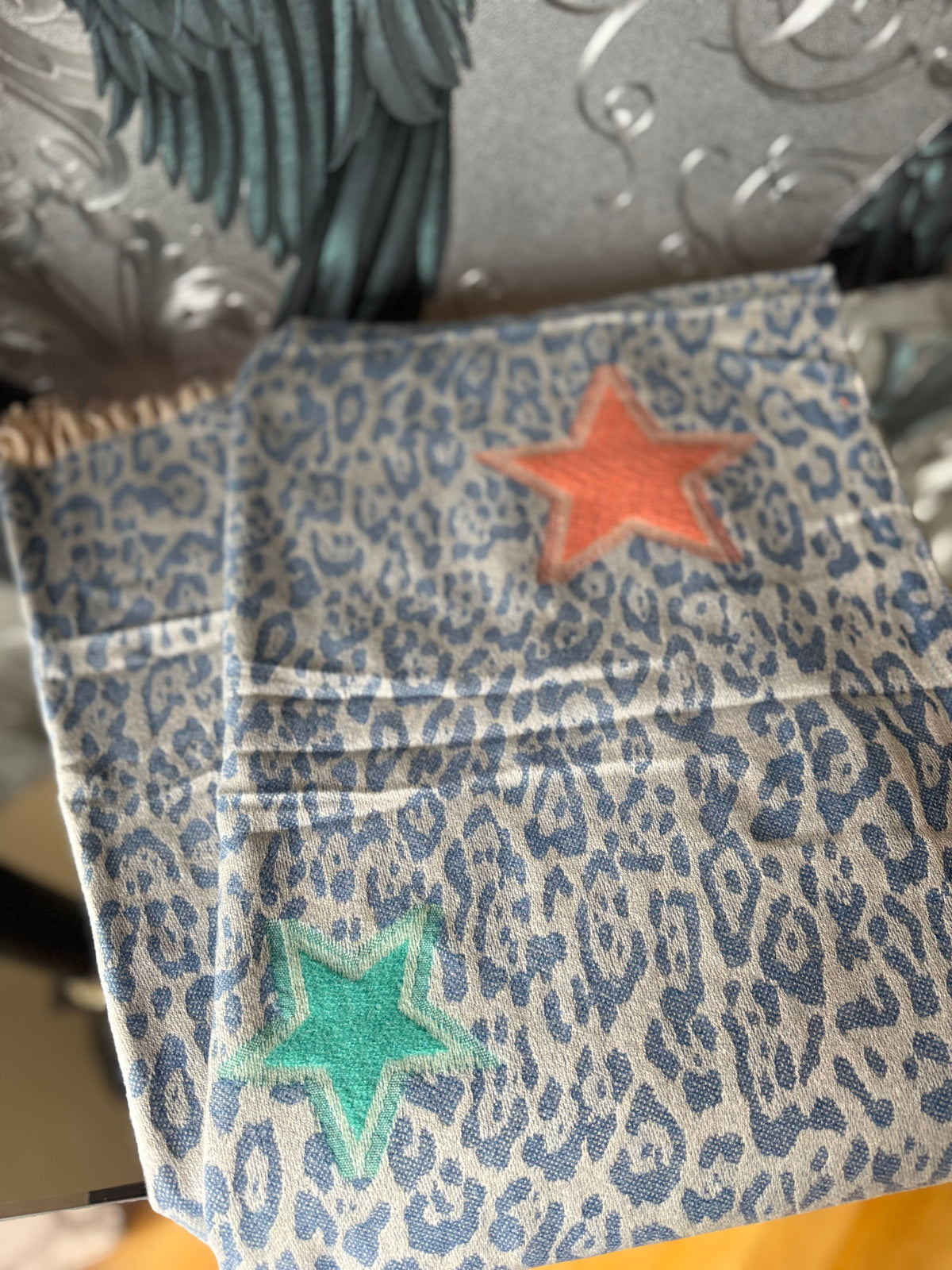 Leopard Star Scarf