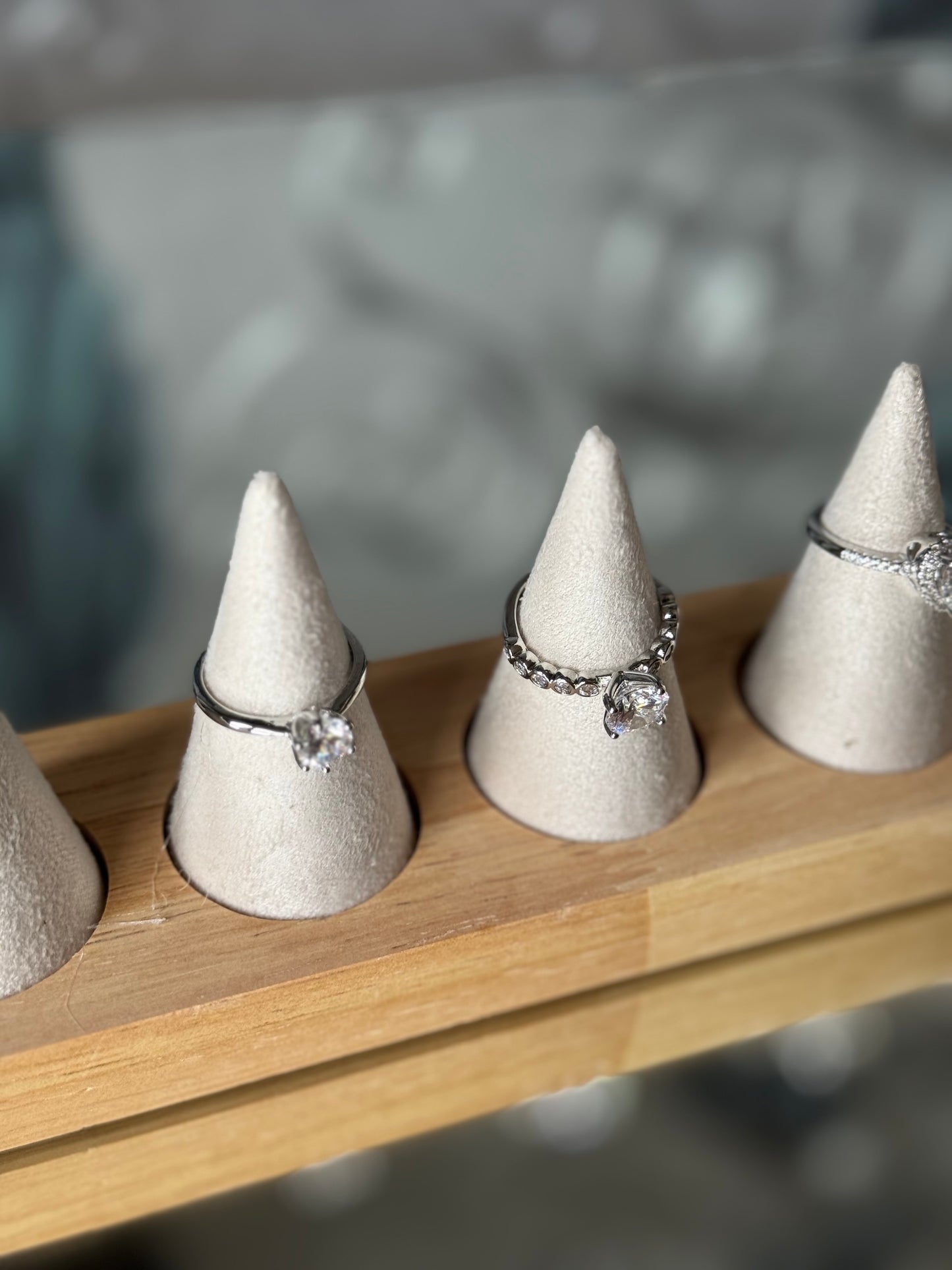 Adjustable Sparkle Rings
