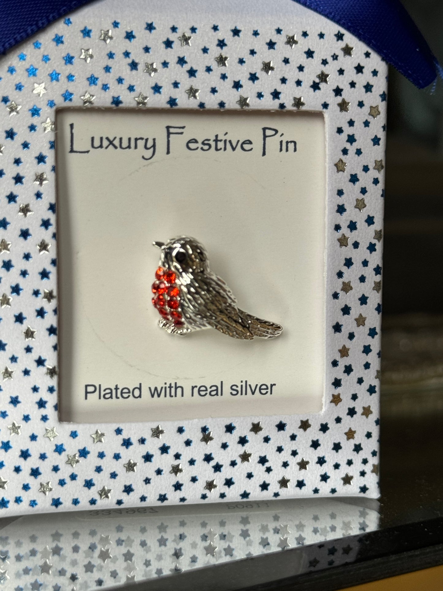 Robin Pin Badge