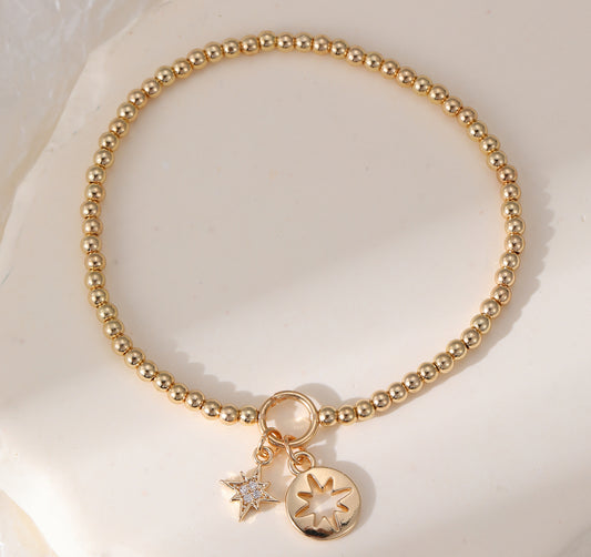 Starburst Charm Bracelet
