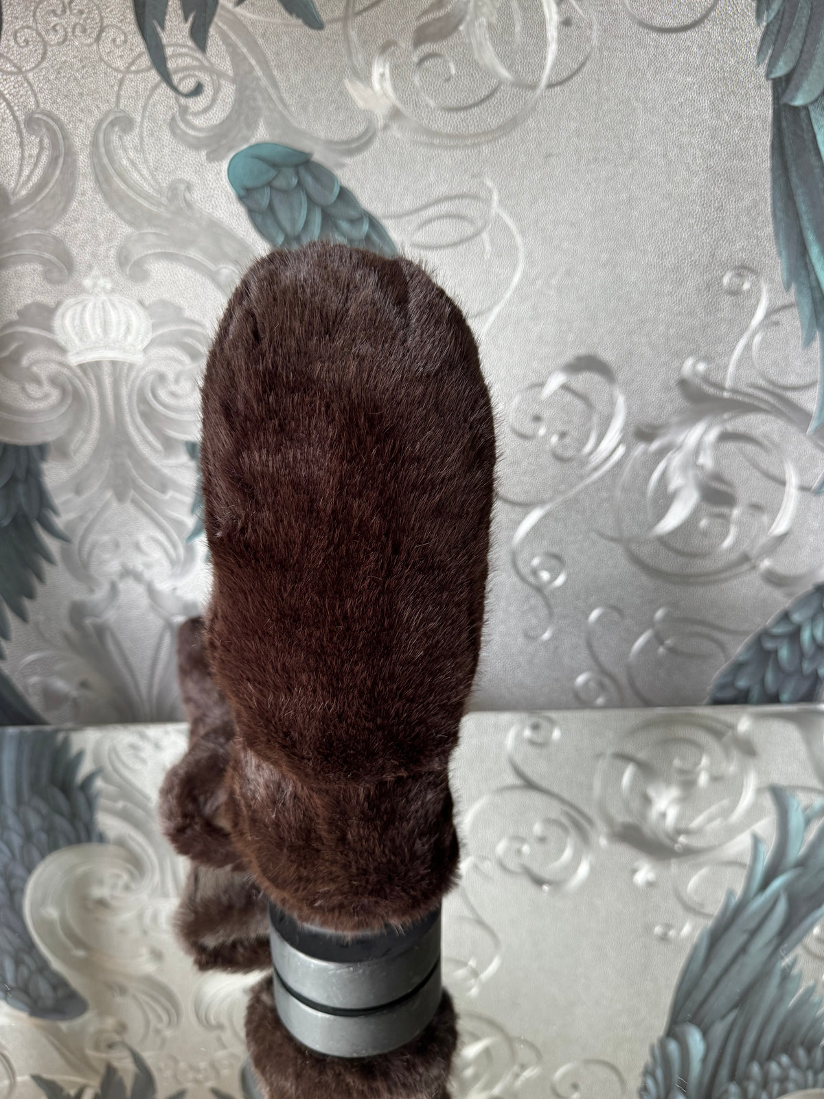 Faux Fur Mittens