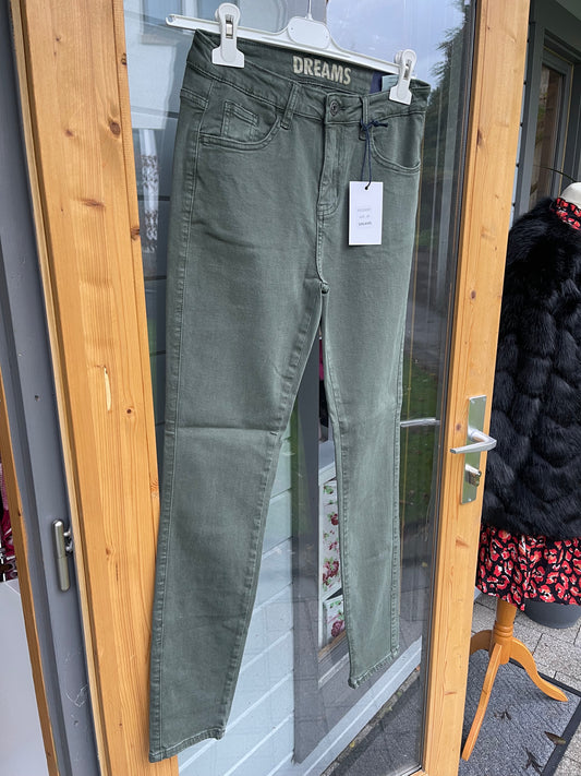 Skinny Jeans - Khaki — Flash