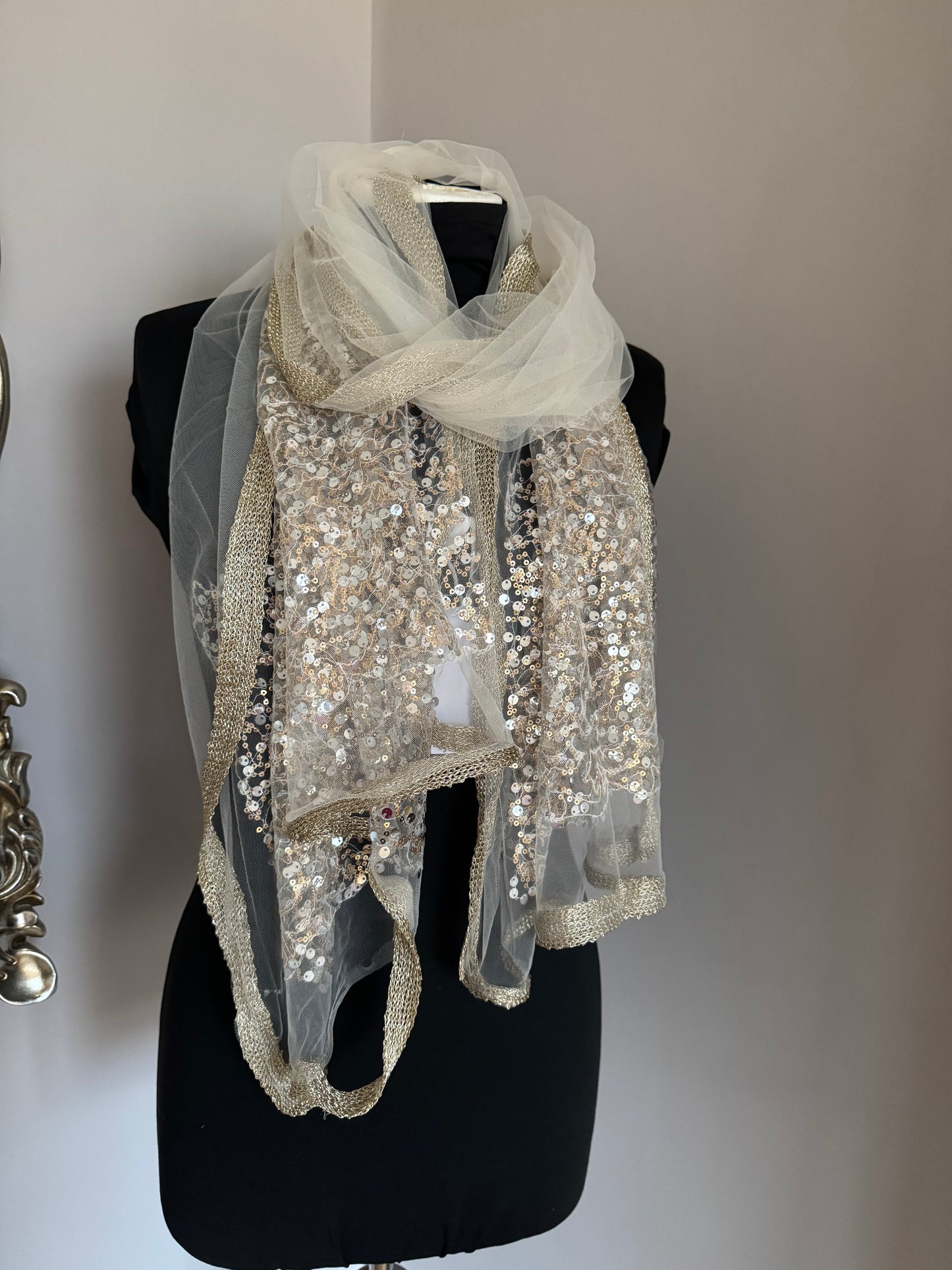 Sequin Scarf