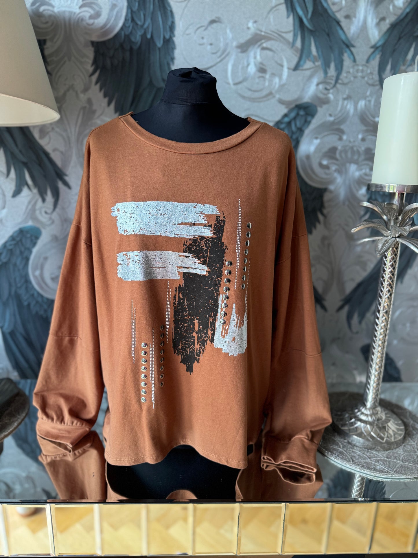 Abstract Pattern Sweatshirt