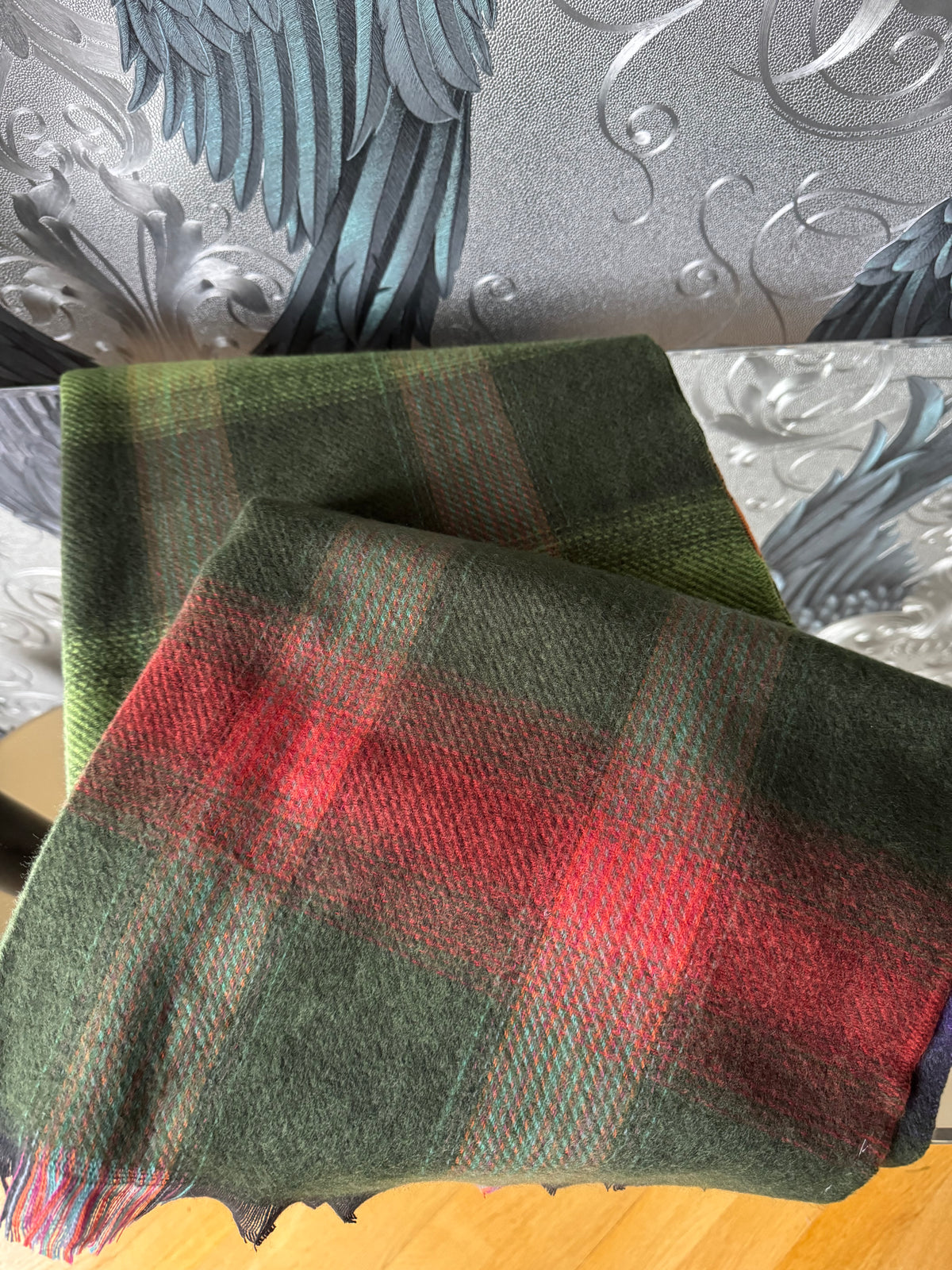 Soft Checked Scarf