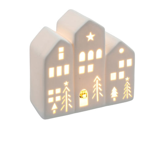 Trio Light Up LED House