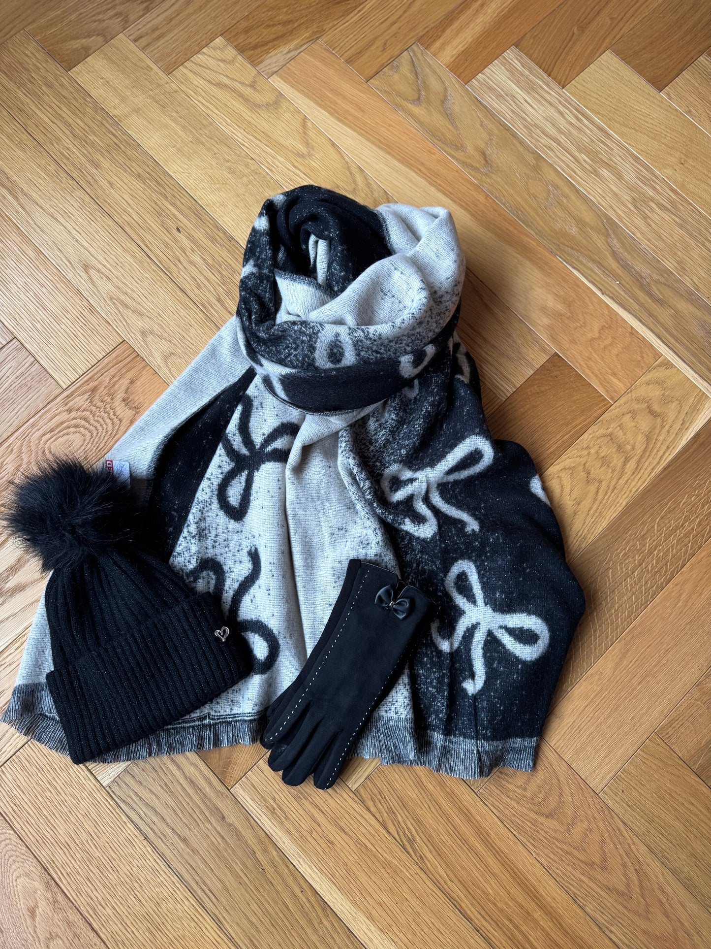 Ombré Bow Scarf