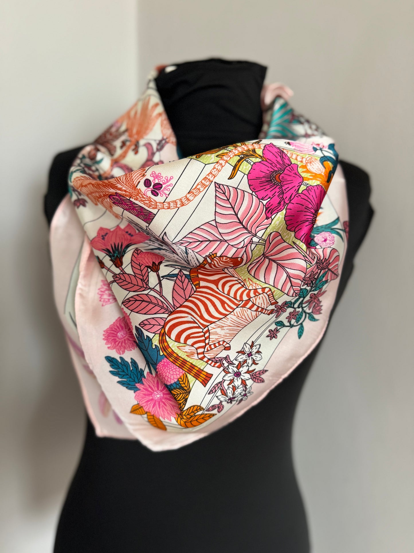 70cm x 70cm Square Silky Scarf