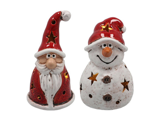 LED Snowman or Santa
