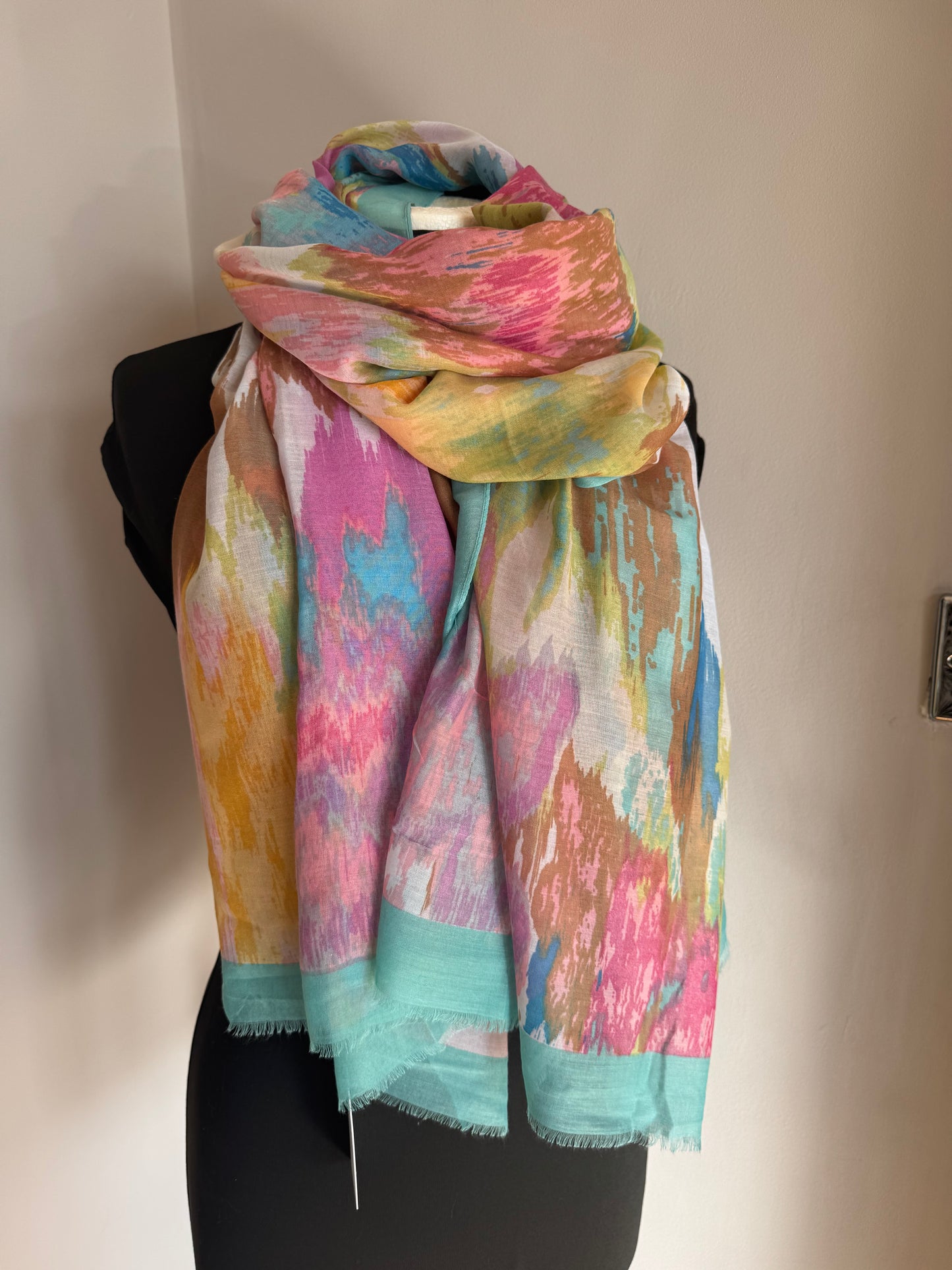 Pastel Abstract Scarf