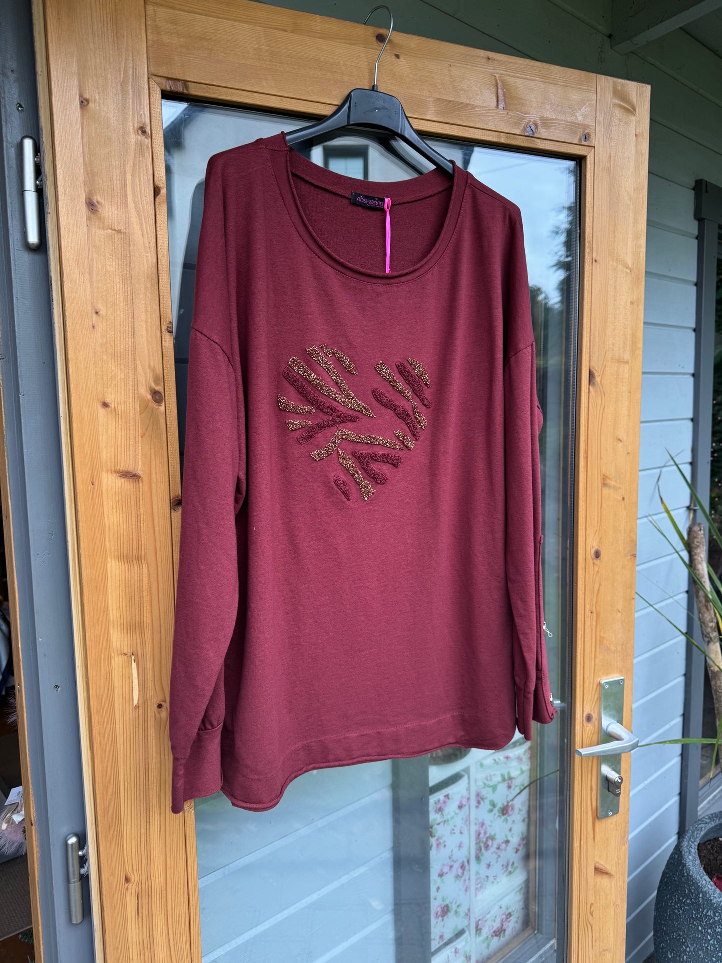 Gold Heart Sweatshirt