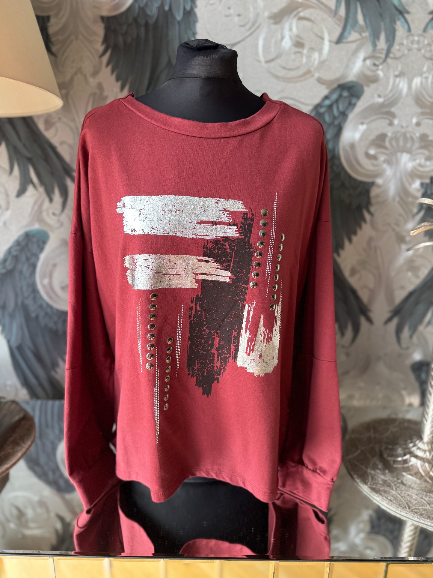 Abstract Pattern Sweatshirt