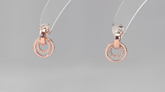Rose Gold Mini Hoop Stud