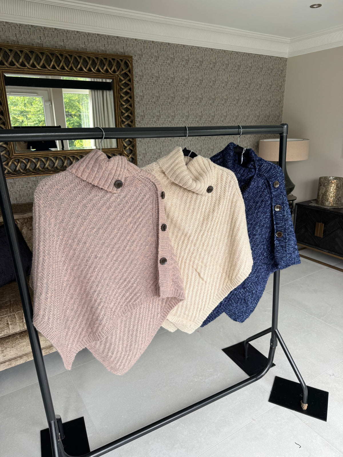 Chunky Knit Poncho