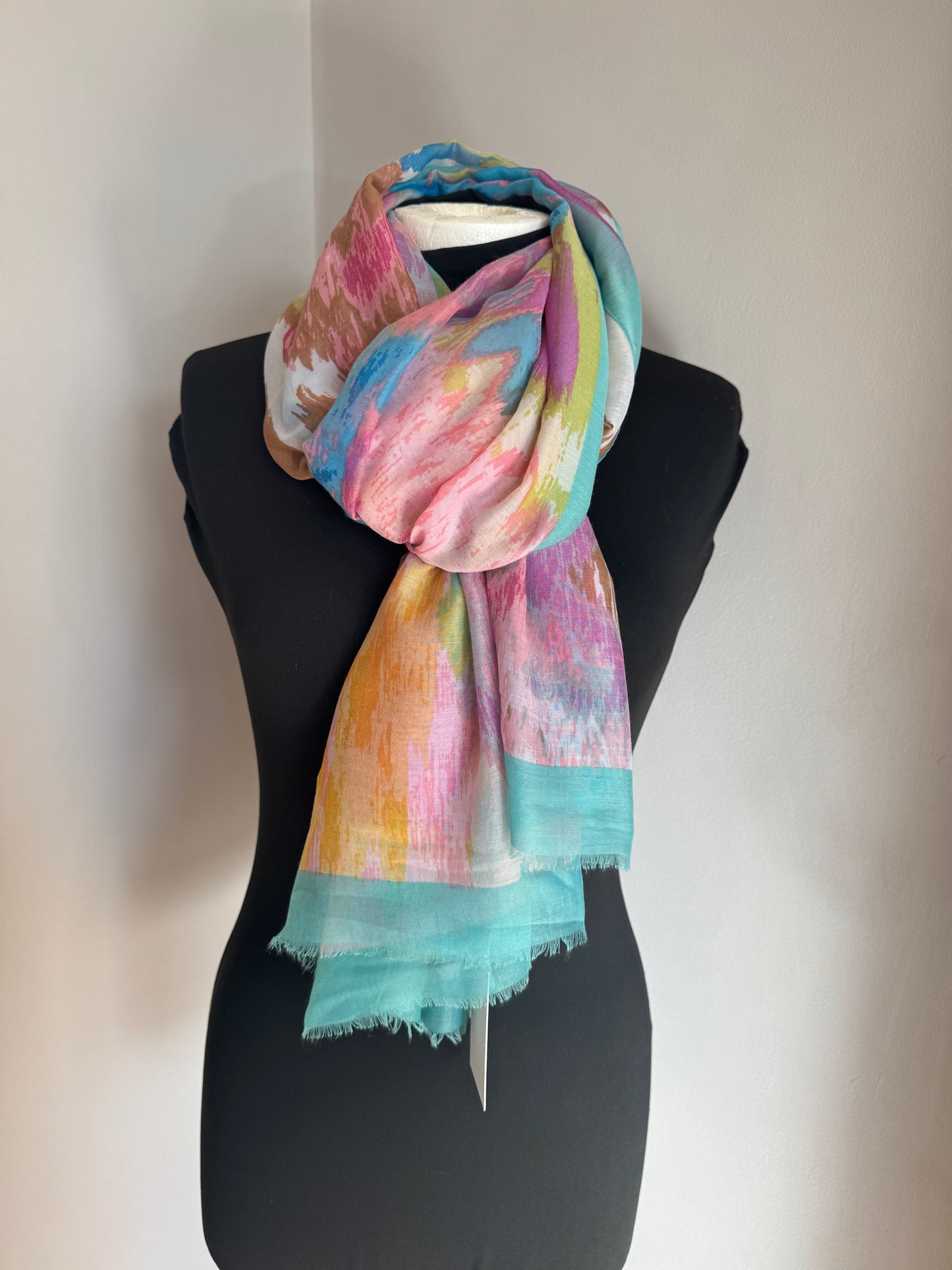 Pastel Abstract Scarf