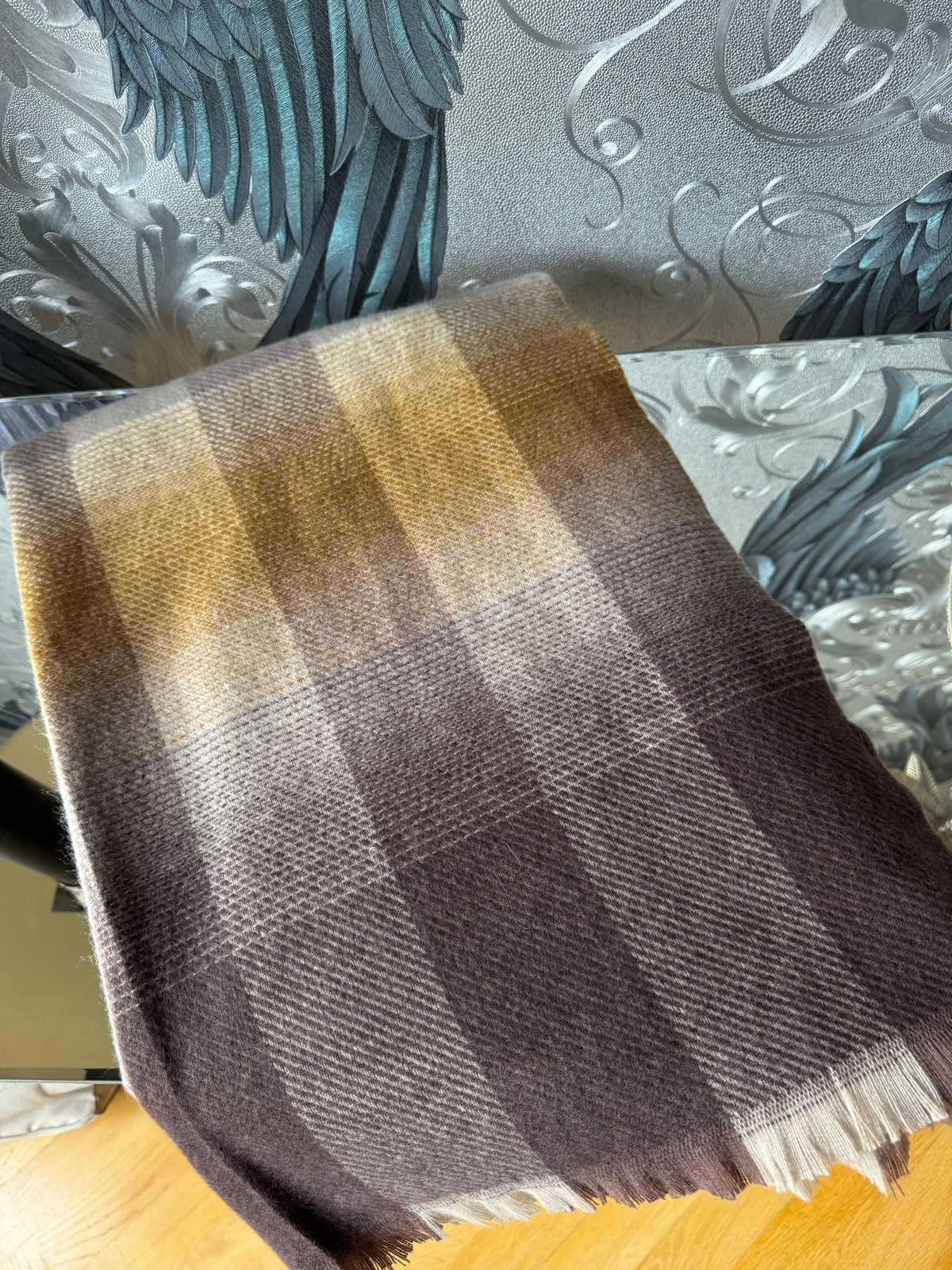 Soft Checked Scarf