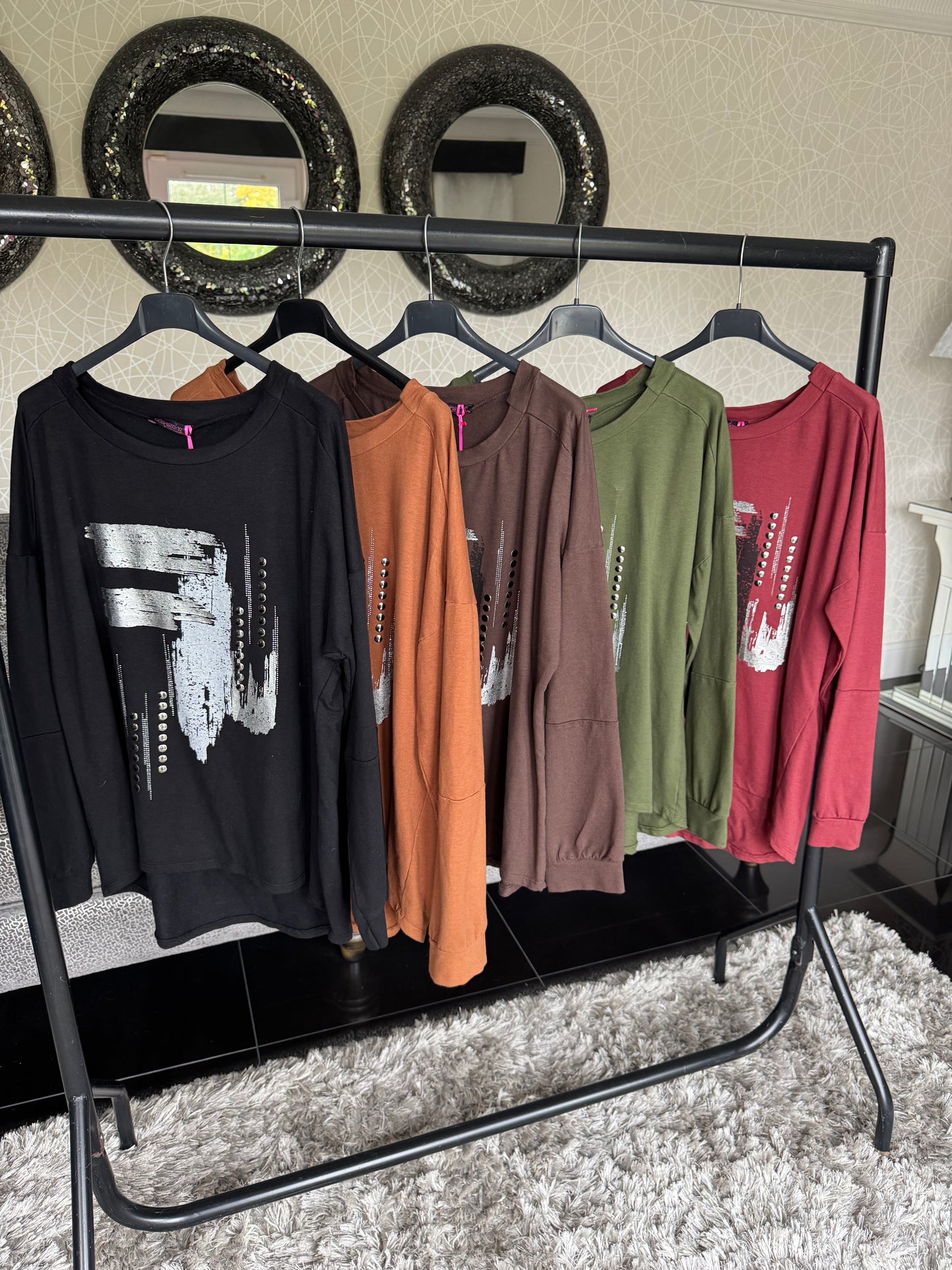 Abstract Pattern Sweatshirt