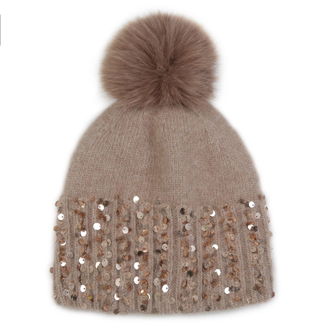 Sequin Border Hat