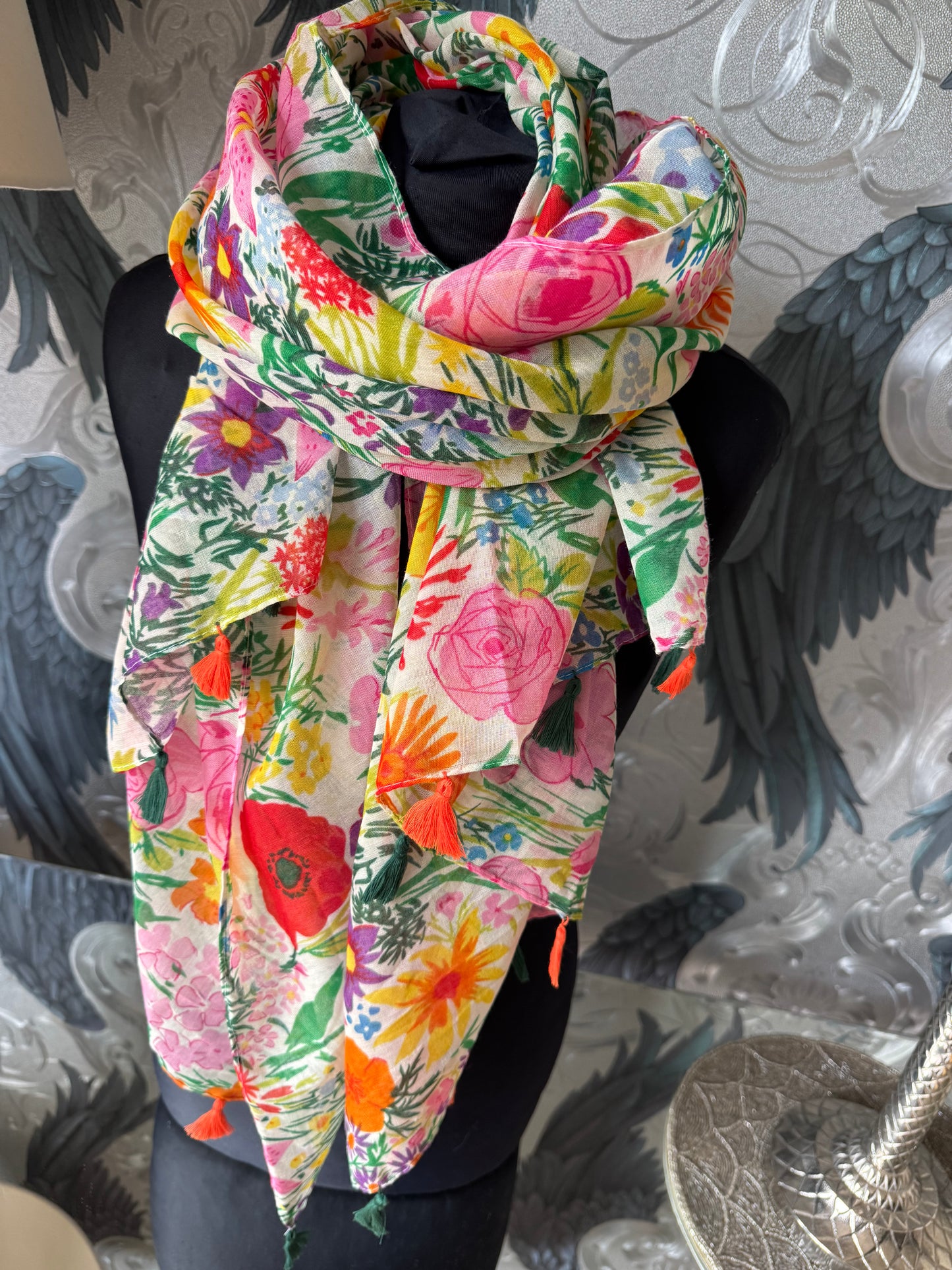 Floral Garden Scarf