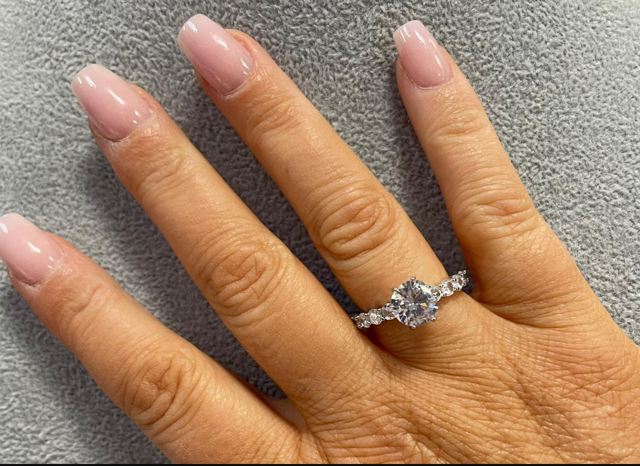 Adjustable Sparkle Rings