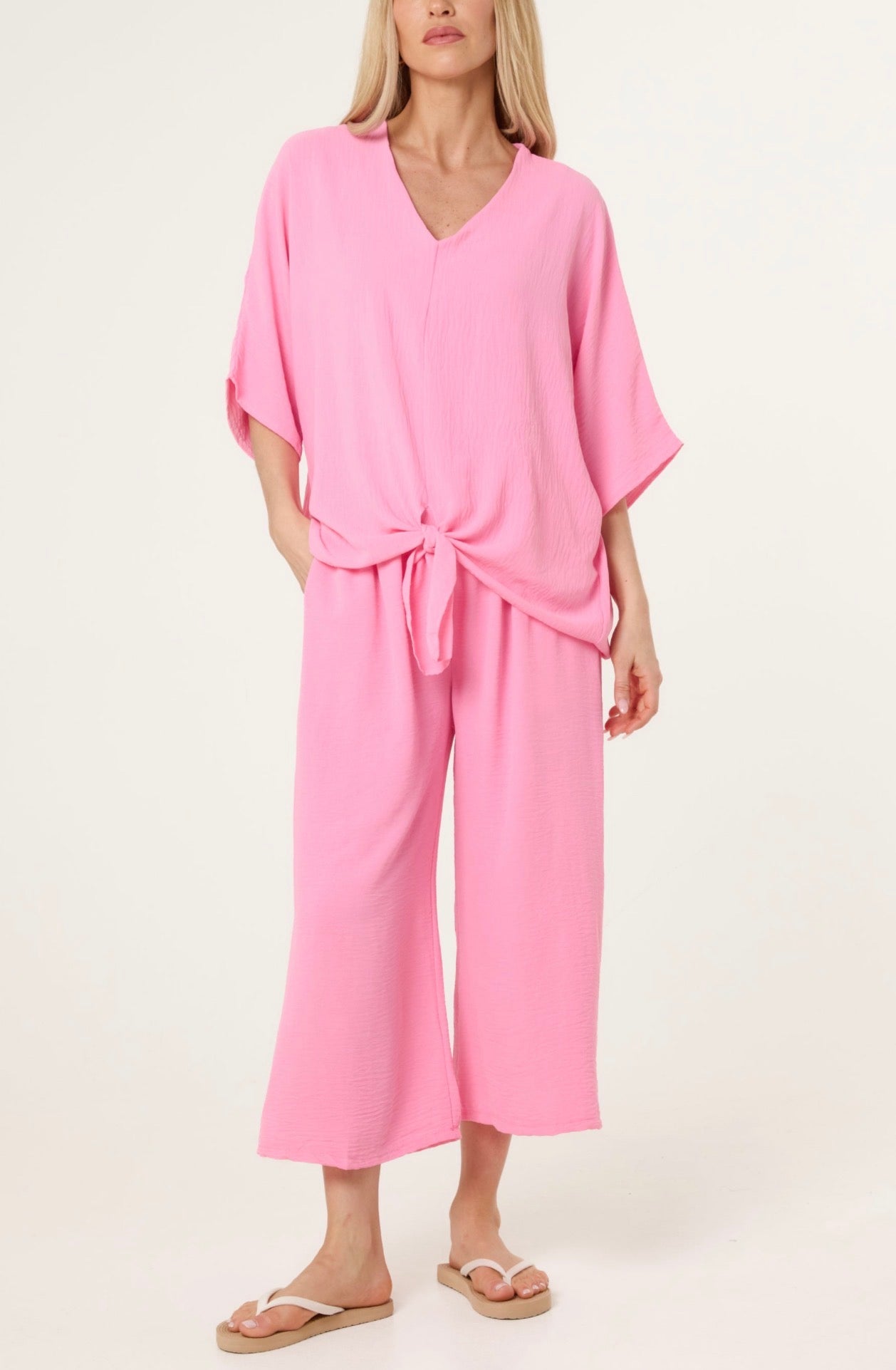 Tie Front Co-ord Set