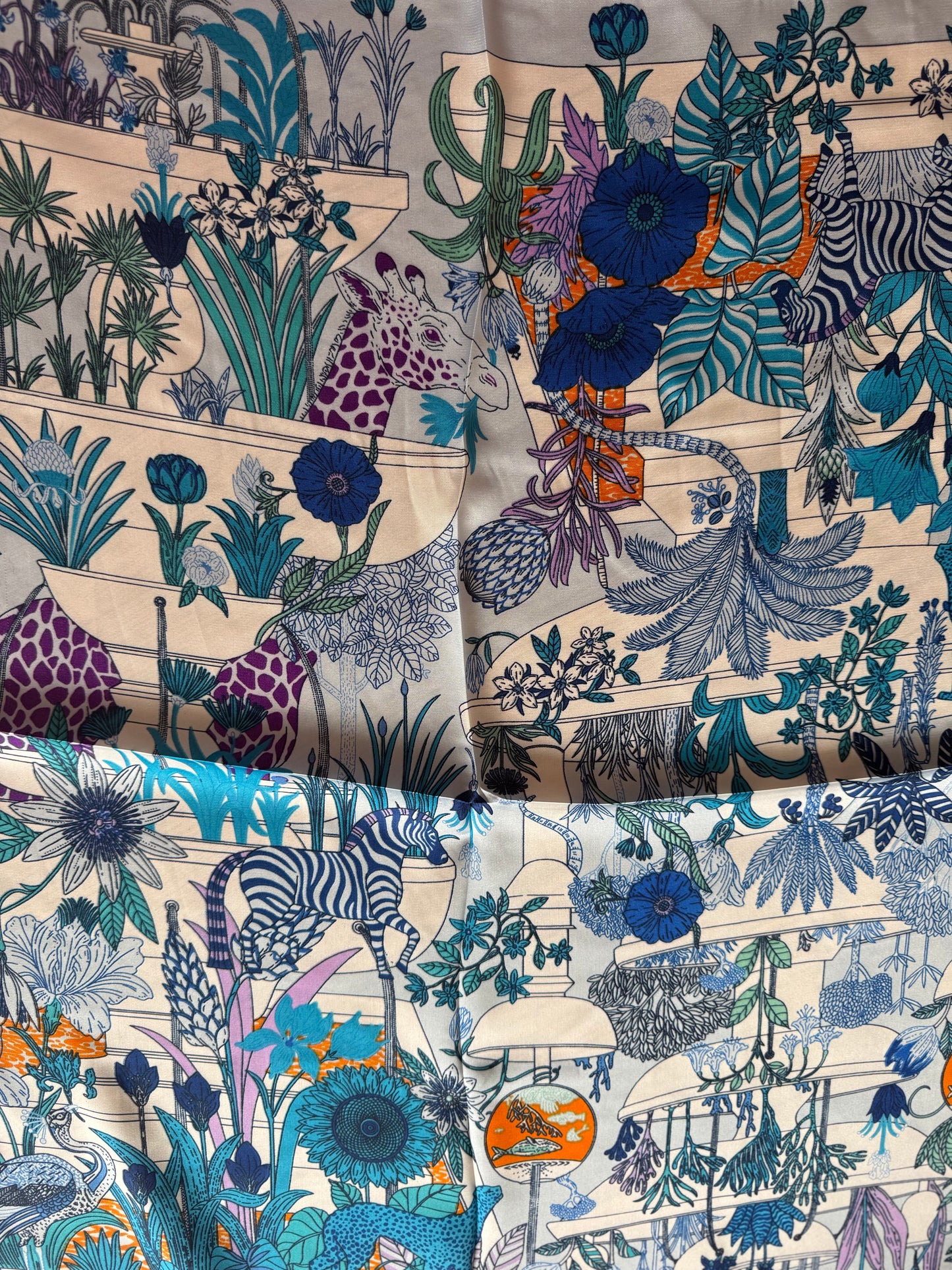 70cm x 70cm Square Silky Scarf