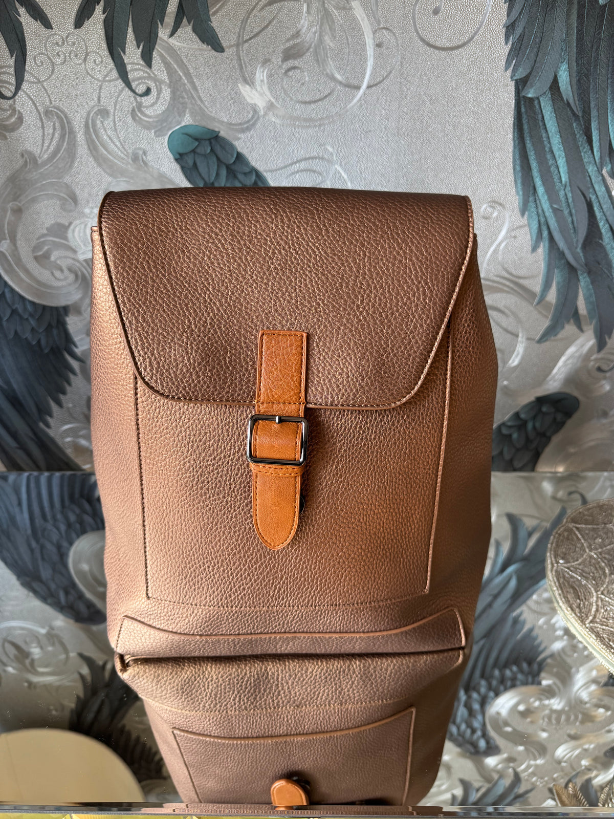Buckle Detailed Backpack
