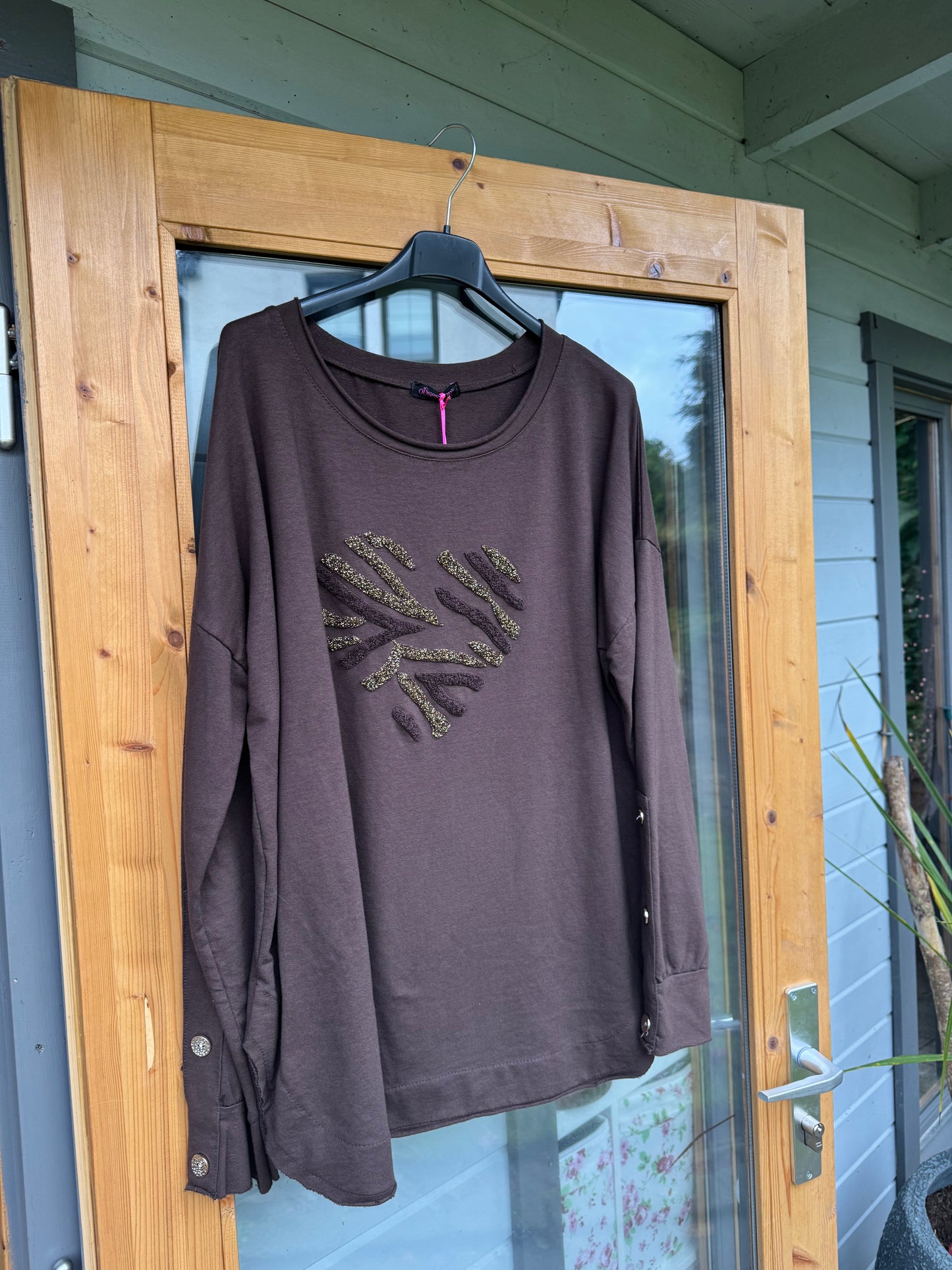 Gold Heart Sweatshirt