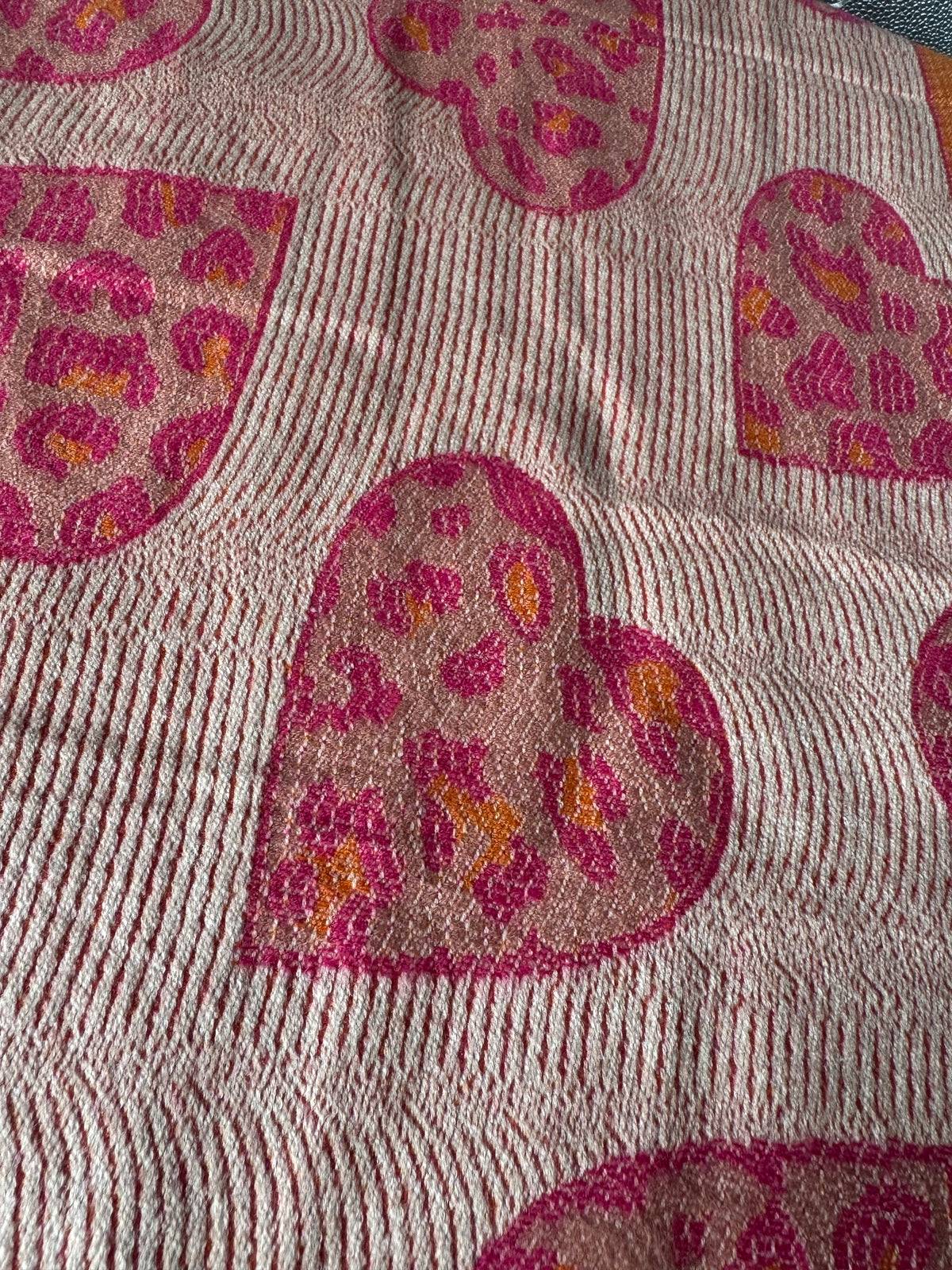 Leopard Heart Scarf