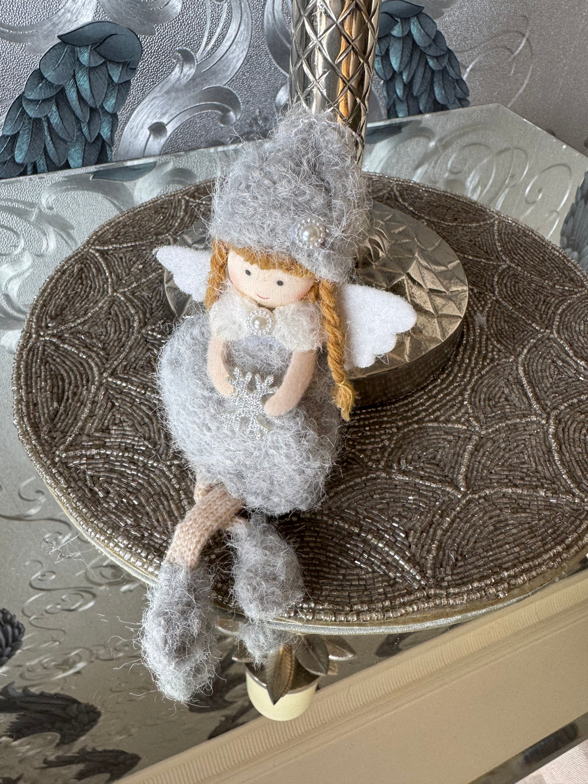 Sitting Angel Decoration