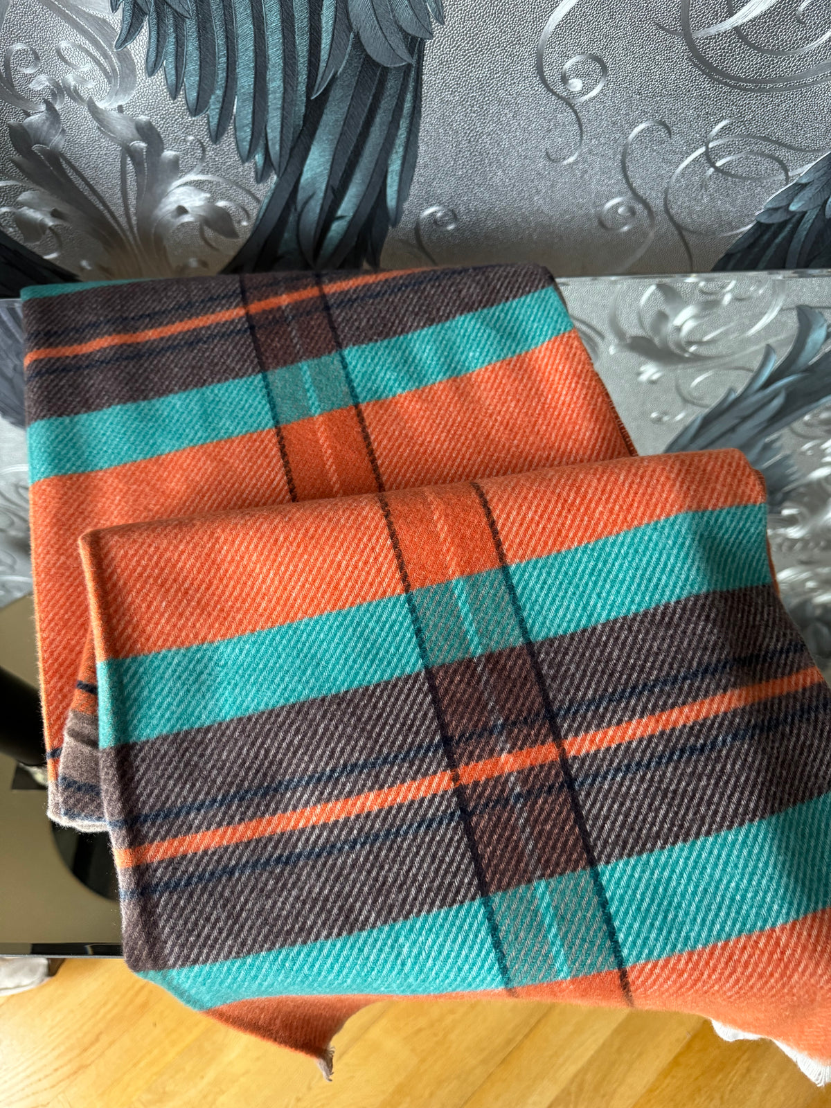 Checked Scarf