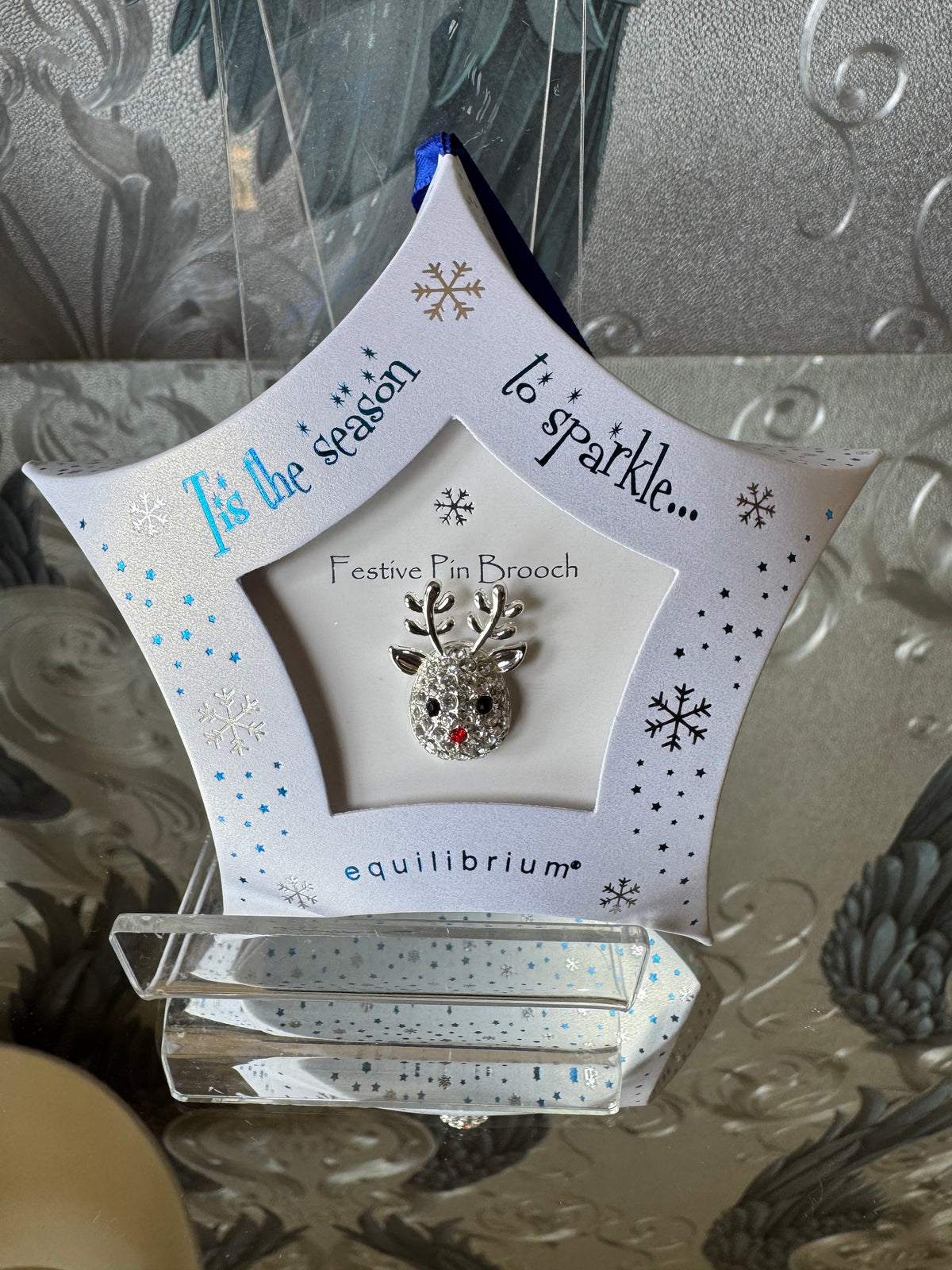 Rudolph Christmas Pin