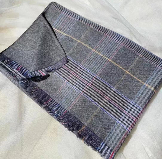 Soft Checked Scarf