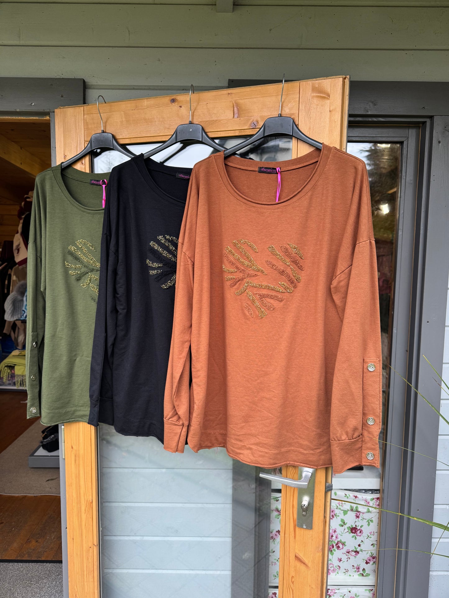 Gold Heart Sweatshirt