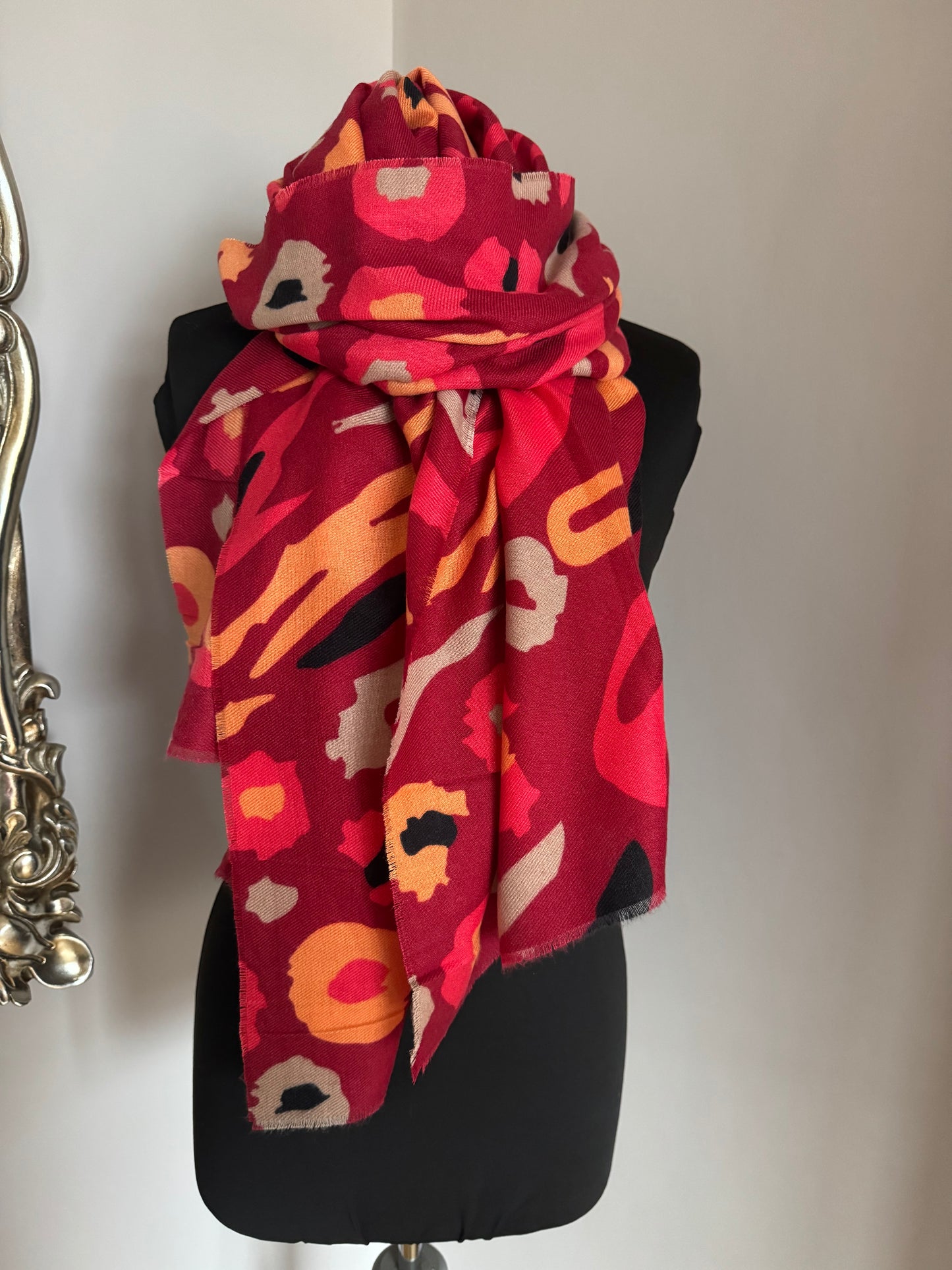 Wine Animal Scarf