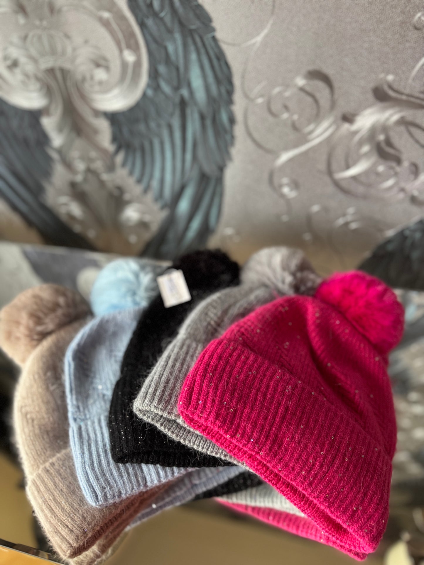 Subtle Sparkle Fleece Hat